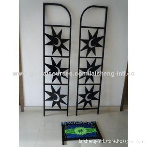 Beer/Red Wine Display Stand with 4 Shelves, Measures 22.7 x 12.25 x 77 Inches